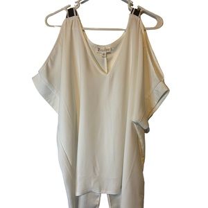 New York and Co  dressy white shirt.